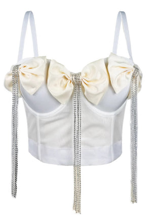 Exquisite Double Big Bow Corset