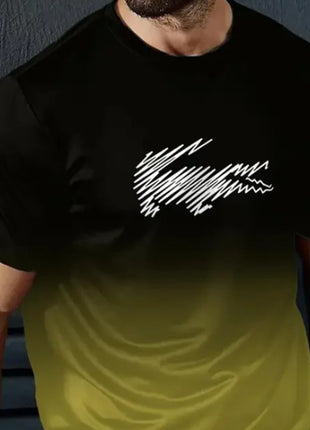 Casual 3D Printed Short Sleeve T-Shirt