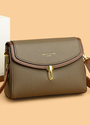 Soft Leather Urban Style Handbag