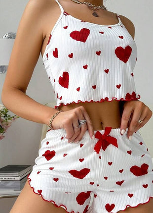 Summer Elastic Pyjamas Set