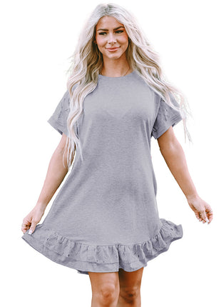 Shying Lace Stitching Dress