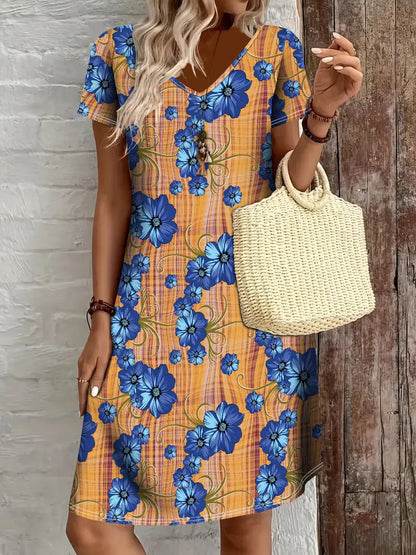 Casual Short Sleeve Dress