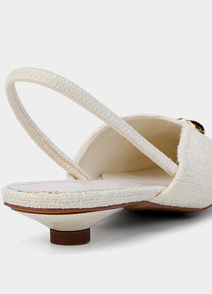 French Style Pointed Toe Stiletto Shallow Heels