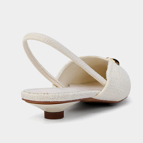 French Style Pointed Toe Stiletto Shallow Heels