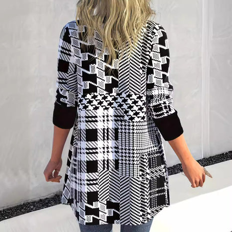 Plus Size Casual Loose Long Sleeve Coat