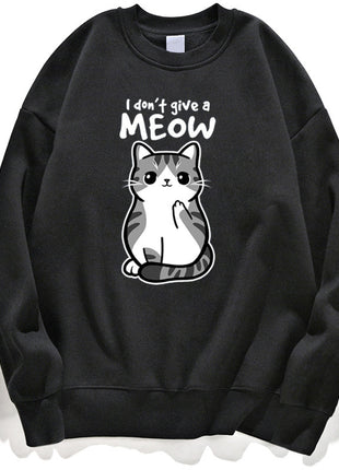 Cartoon Kitten Pattern Sweater