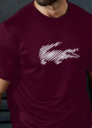 Casual 3D Printed Short Sleeve T-Shirt