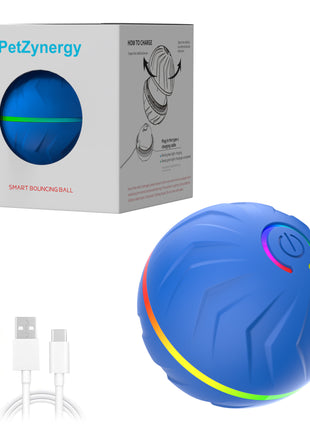 Intelligent Gravity Bouncing Ball for Dogs