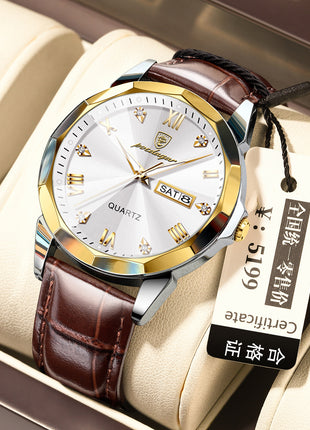 Belt Style Waterproof Luminous Fashion Quartz Watch