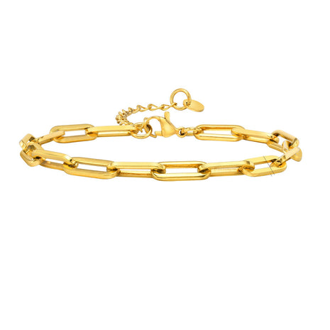 Square Buckle Thick Bracelet