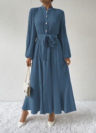 Graceful Personality Self-tie Dress