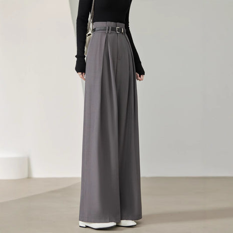 Loose Wide Leg High Waist Bud-shaped Pants