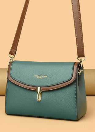 Soft Leather Urban Style Handbag