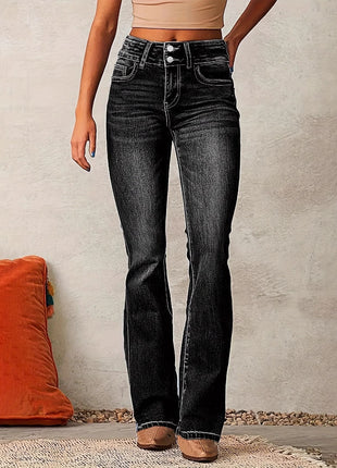 Washed Street Stretch Skinny Jeans
