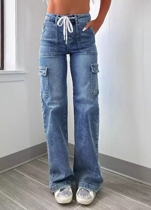 Fashion Casual New Style Straight Jeans