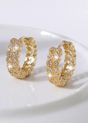 French Style Hot Gold Earrings