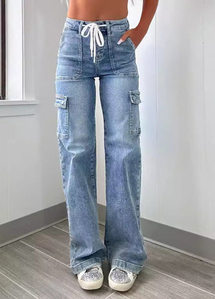 Fashion Casual New Style Straight Jeans