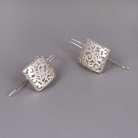 Hollow Alloy Design Earrings