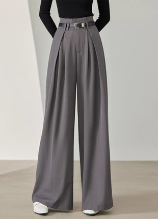 Loose Wide Leg High Waist Bud-shaped Pants