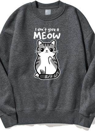 Cartoon Kitten Pattern Sweater