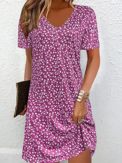 Casual Short Sleeve Dress