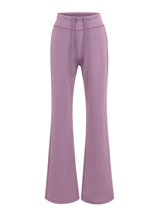 Vertical Bar Air Layer Drape Bootcut Trousers