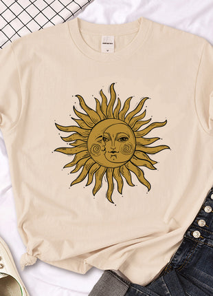 Witch Triple Moon Gothic Sun T-shirt