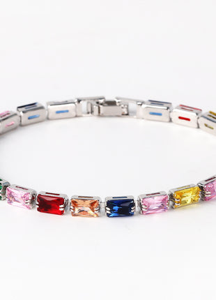 Electroplating Zircon Bracelet