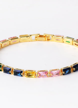 Electroplating Zircon Bracelet