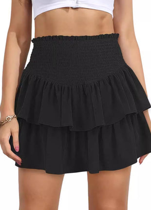 High Waist Slimming Mini Skirt