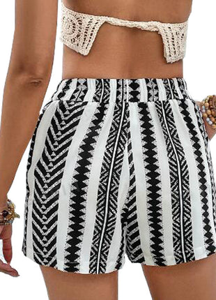 Elegant Special Lace-up Shorts