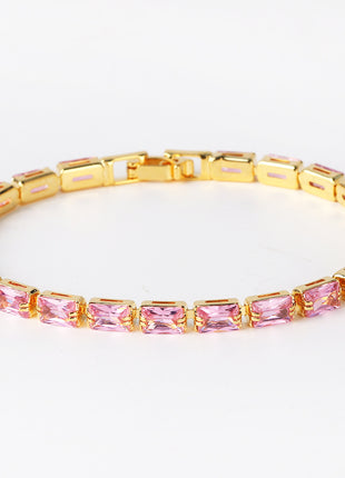 Electroplating Zircon Bracelet