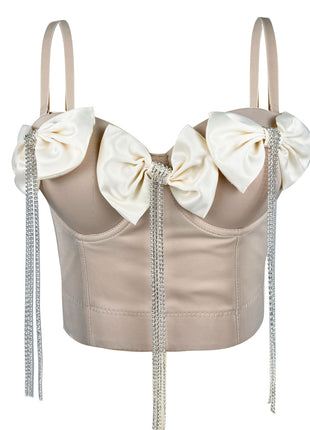 Exquisite Double Big Bow Corset
