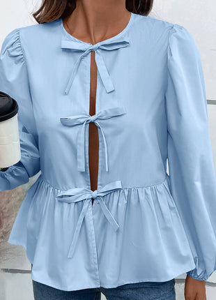 Casual Loose Buckle Shirt