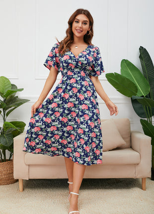 Chiffon Backless Bohemian Dress