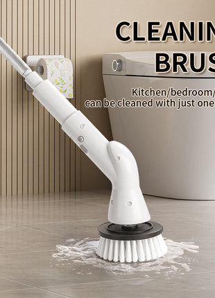 Wireless Electric Cleaning Long Handle 6 in 1 Brush