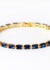 Golden / Sapphire Blue Zirconium