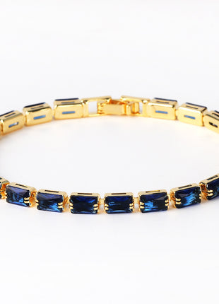 Electroplating Zircon Bracelet