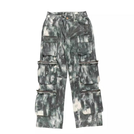 Camouflage Multi-Pocket Pants