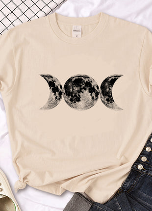 Witch Triple Moon Gothic Sun T-shirt