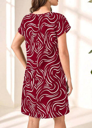 Corrugated Temperament Dress