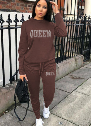 Hot Drilling Leisure Cotton Suit