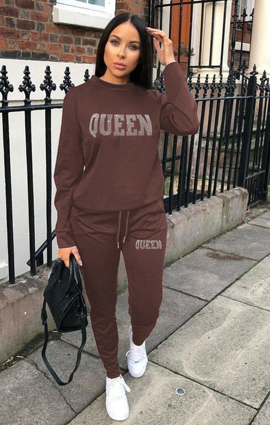 Hot Drilling Leisure Cotton Suit