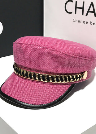 French Elegant Style Octagonal Cap