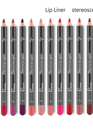 PUDAIER Lip Liner Pencil Set of 12