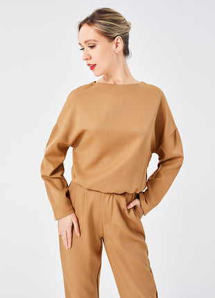 Sweater Two Piece Long Pants Set