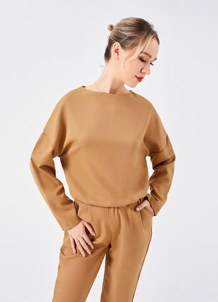 Sweater Two Piece Long Pants Set