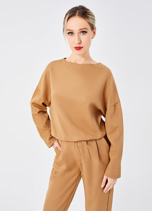 Sweater Two Piece Long Pants Set