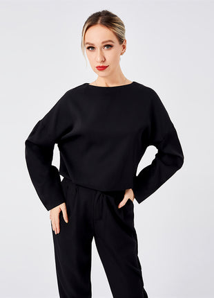 Sweater Two Piece Long Pants Set