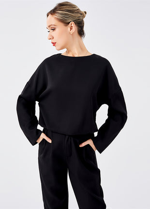 Sweater Two Piece Long Pants Set